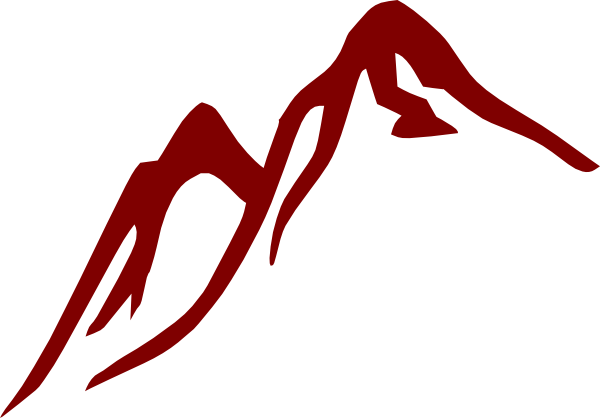 Mountain Icon Png Green (600x418)