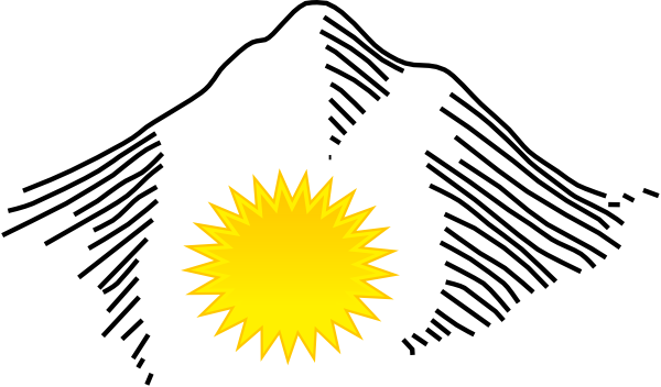 Mountain Clip Art (600x352)