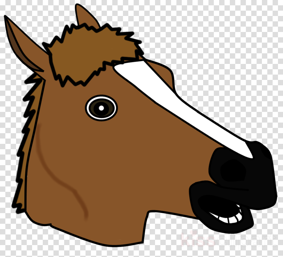 Horse Head Cartoon Png Clipart Pony American Paint - Australia Map With No Background (900x820)