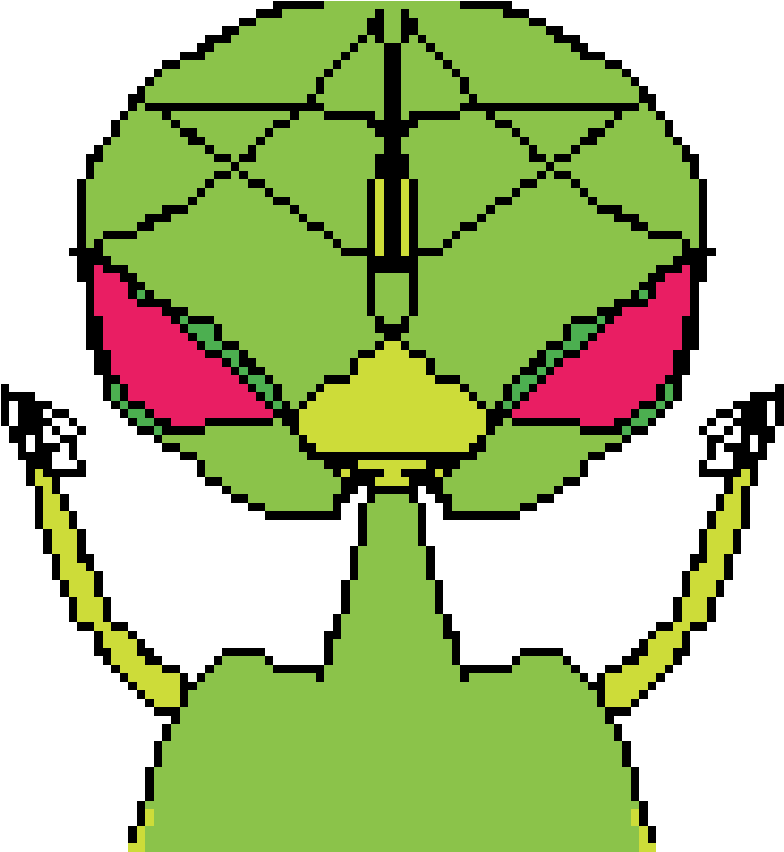 Aliens Couch Potato - Ponto Cruz Bebe (1200x1200)