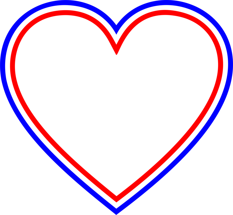 Computer Icons Heart Rainbow Color Gradient - Rainbow Heart Clipart Png (814x750)