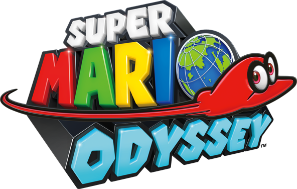 Super Mario Odyssey - Super Mario Odyssey Logo (592x376)