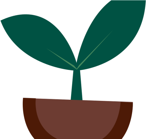 Pot Plant Clipart Land Clipart - Emblem (640x480)
