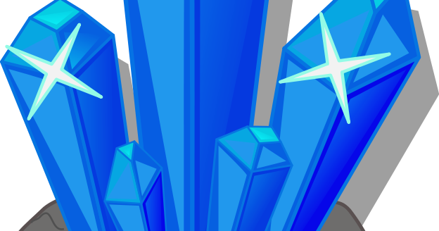 Crystals Clip Art (624x328)