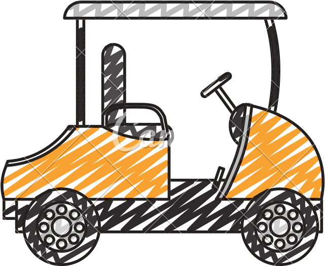 Doodle Recreational Golf Car - Doodle Recreational Golf Car (800x800)