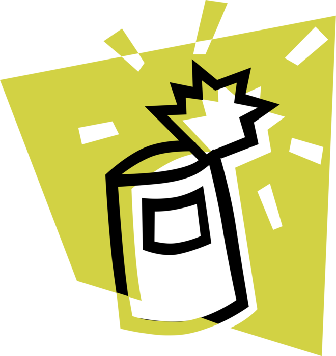 Vector Illustration Of Canned And Packaged Food Goods - Canned Goods Clip Art (660x700)