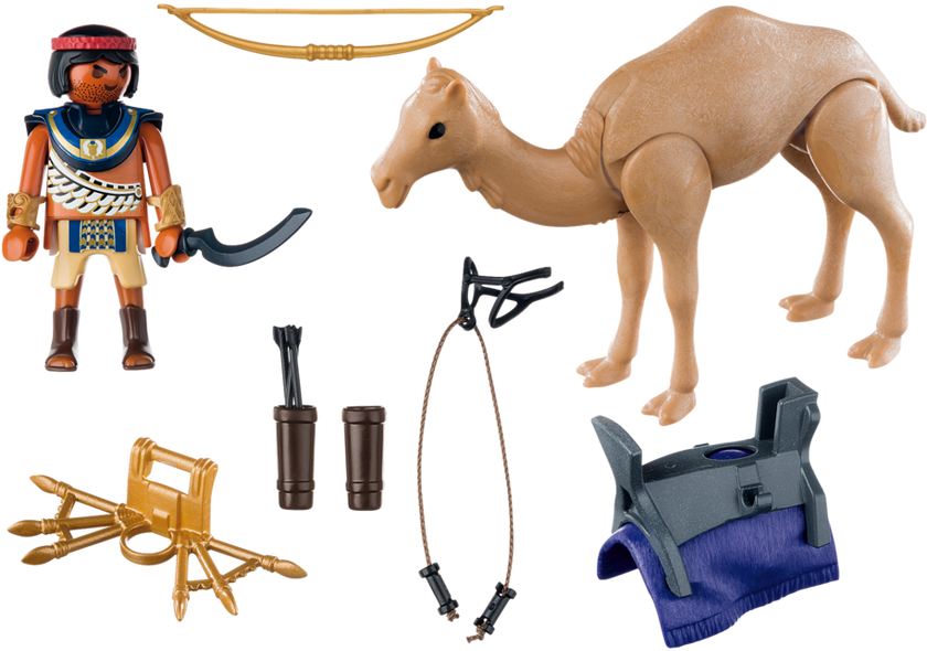 Roman Warriors Clipart Egyptian Soldier - Playmobil 5389 (940x658)