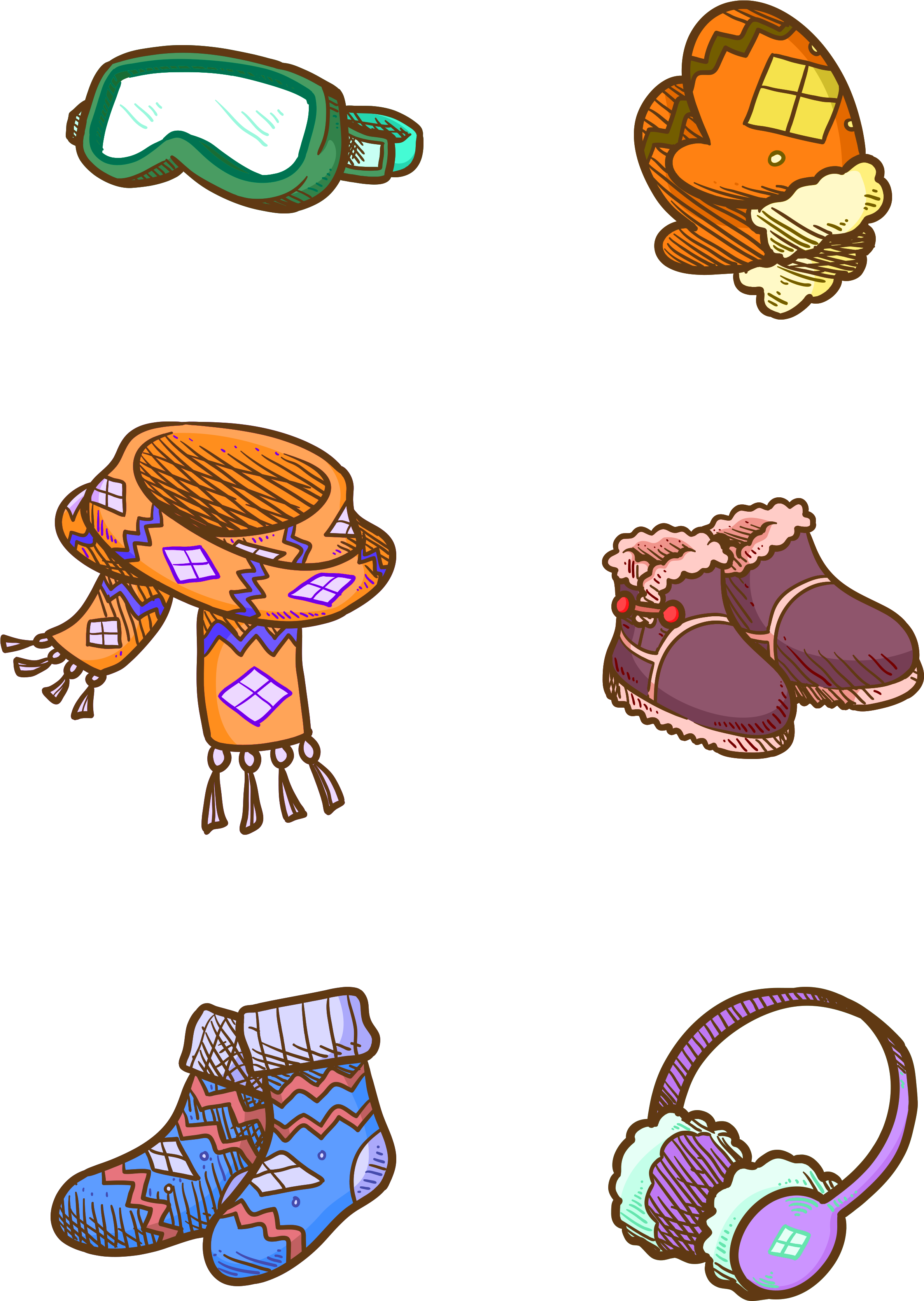 Ski Equipment Element Minimalist Png And Psd - Ski Equipment Element Minimalist Png And Psd (3072x4107)