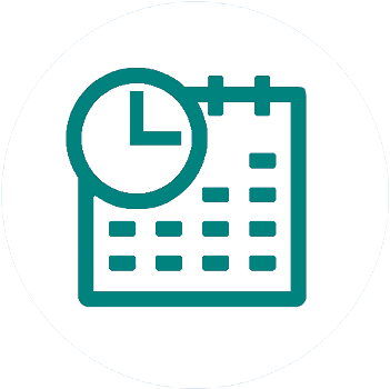 Date And Time Icon Free (393x357)