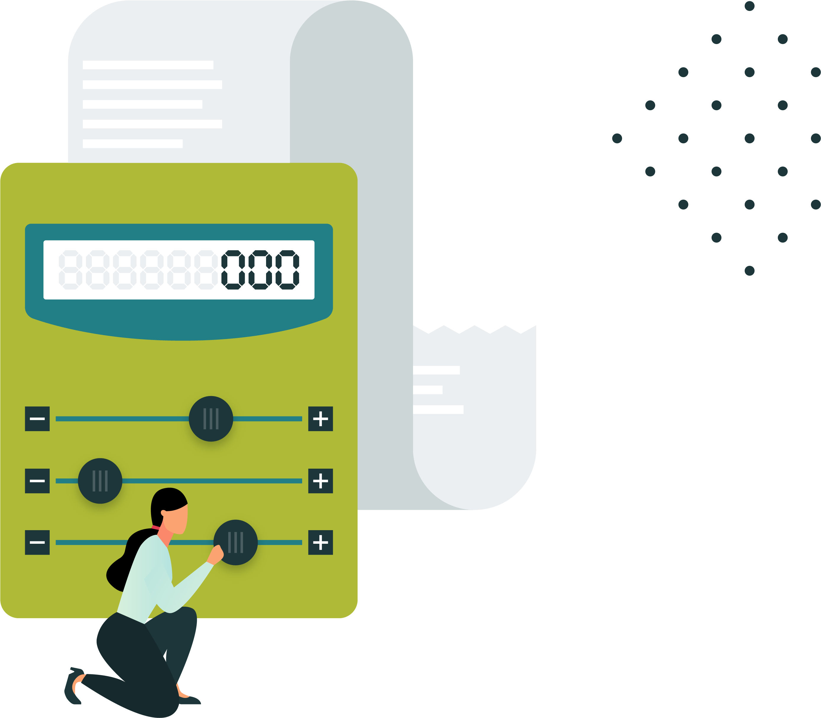 Pay As You Go, No Lock-in Contracts - Illustration (2942x2501)