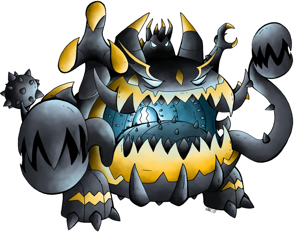 Guzzlord By Servant Of Sectonia - Cartoon (1003x797)