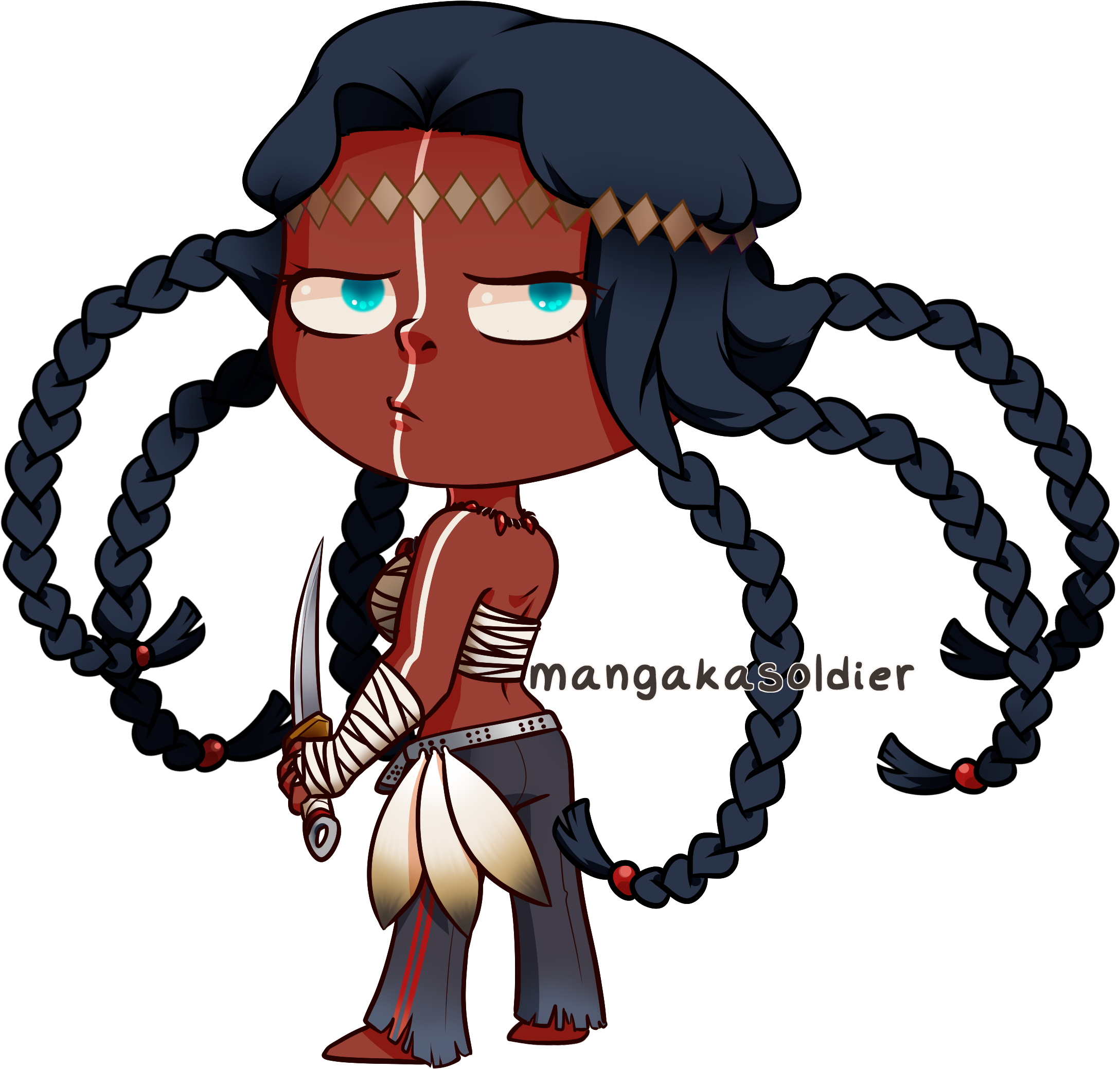 Ocfate Goctober Day - Fgo Geronimo Genderbend (2362x2362)