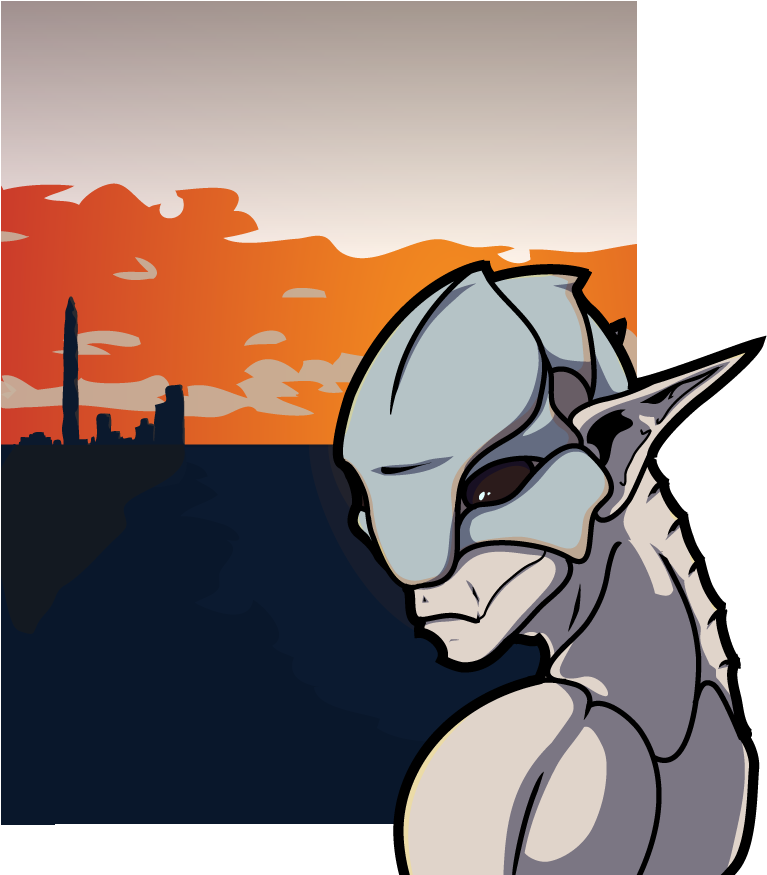 Servant Of The Spire - Cartoon (768x1024)