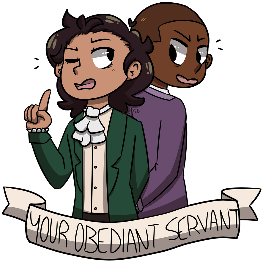 Your Obediant Servant By Niightowls - Cartoon (896x892)