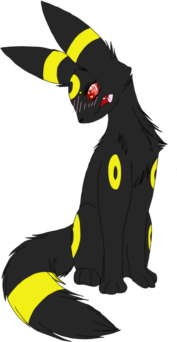 639 X 1251 5 - Umbreon Blushing (639x1251)