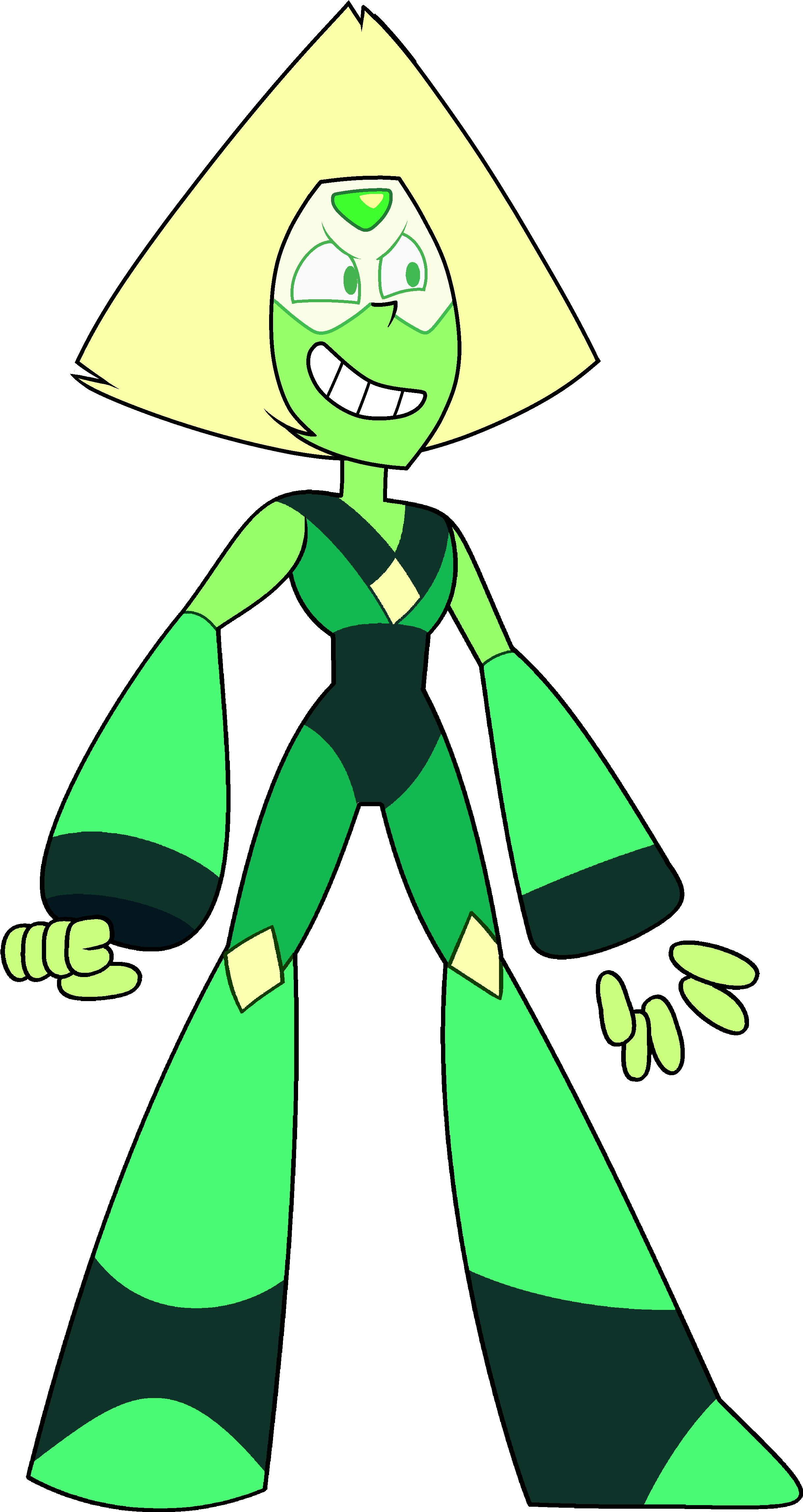 Spoiler - Large - Steven Universe Peridot With Limb Enhancers (2600x4750)