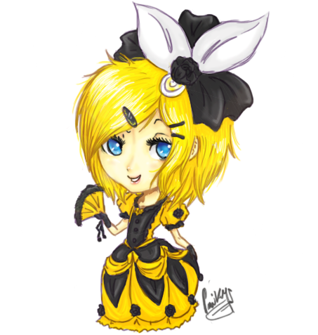 By Foxydk Servant Of Evil, - Cartoon (550x550)