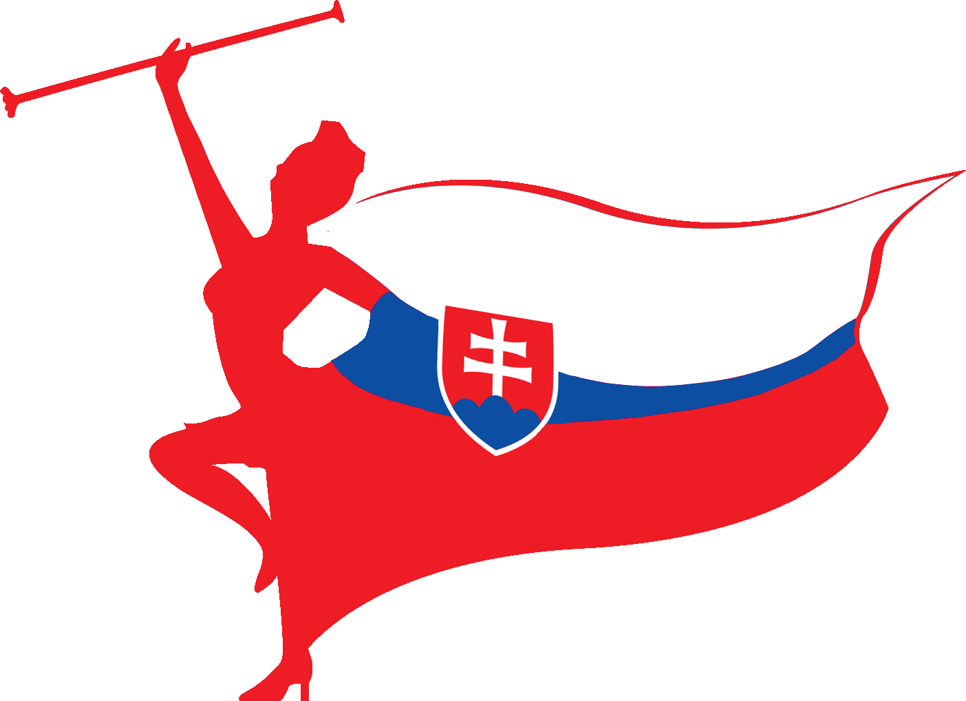 Majorette Silhouette Clip Art - Majorette Baton Png (1404x1018)