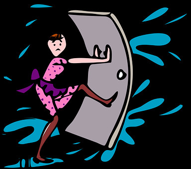 14 - Wasserschaden Clipart (384x340)