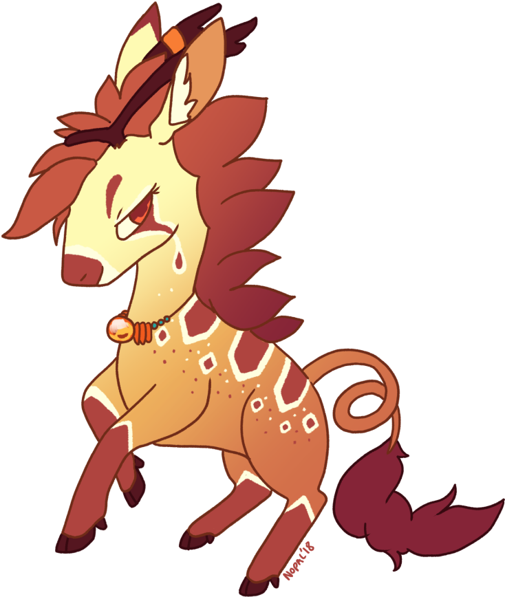 Solstice Gift Tristan By Nopalrabbit - Cartoon (800x907)