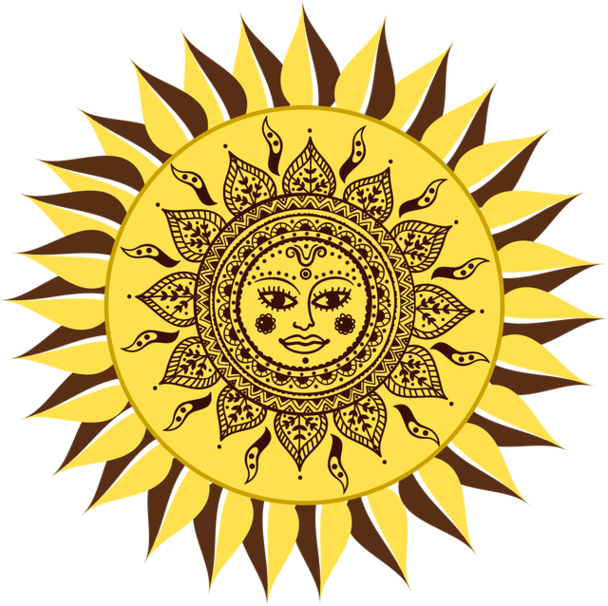 Summer Solstice Clipart (608x606)