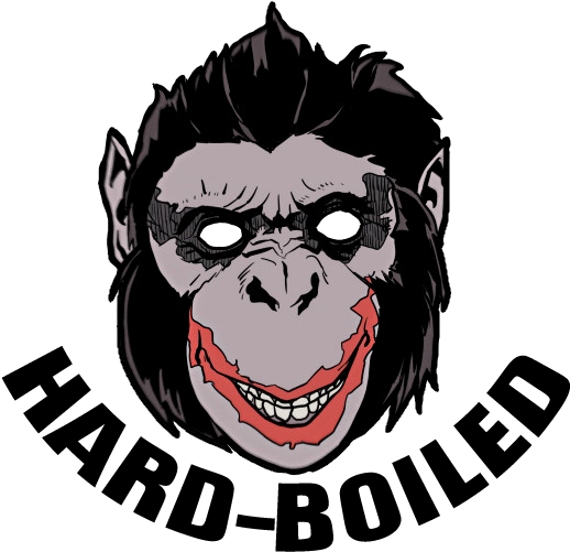 Logo Hard-boiled By Furyosquad - Dinosaur Tee Shirt Design (548x525)