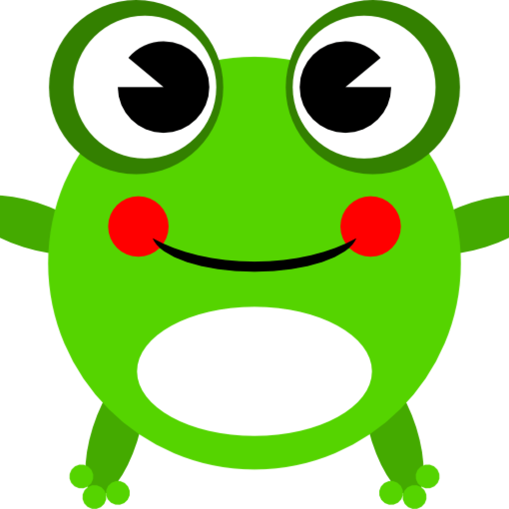 Baby Frog Cartoon Free Clipart - Cute Real Frog Drawing (1024x1024)