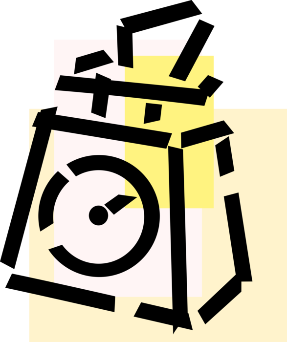 Vector Illustration Of Kitchen Scale Weighs Food And - Vector Illustration Of Kitchen Scale Weighs Food And (587x700)