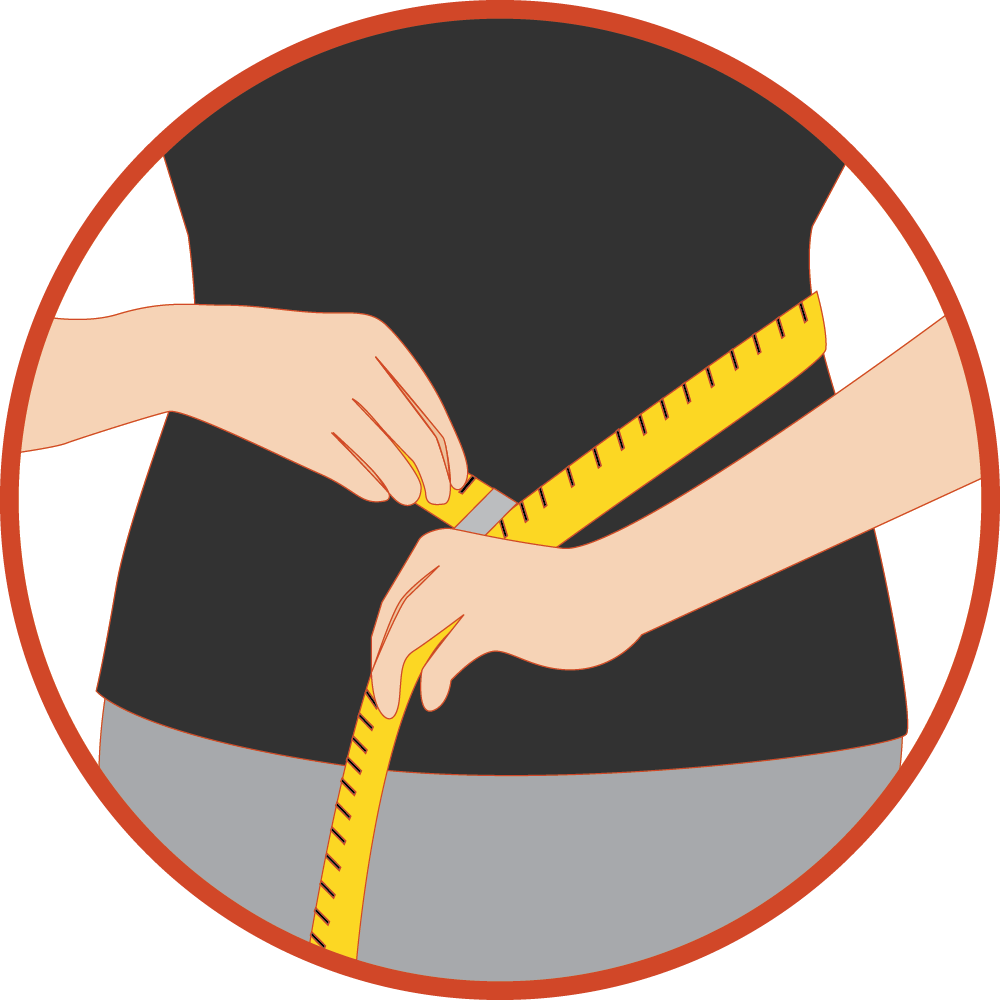 To Reduce Heart And Diabetes Risk, Your Waistline Should - To Reduce Heart And Diabetes Risk, Your Waistline Should (1000x1006)
