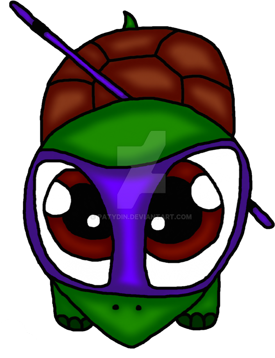 Cute Teenage Mutant Ninja Turtles By Patydin - Raphael (900x1200)