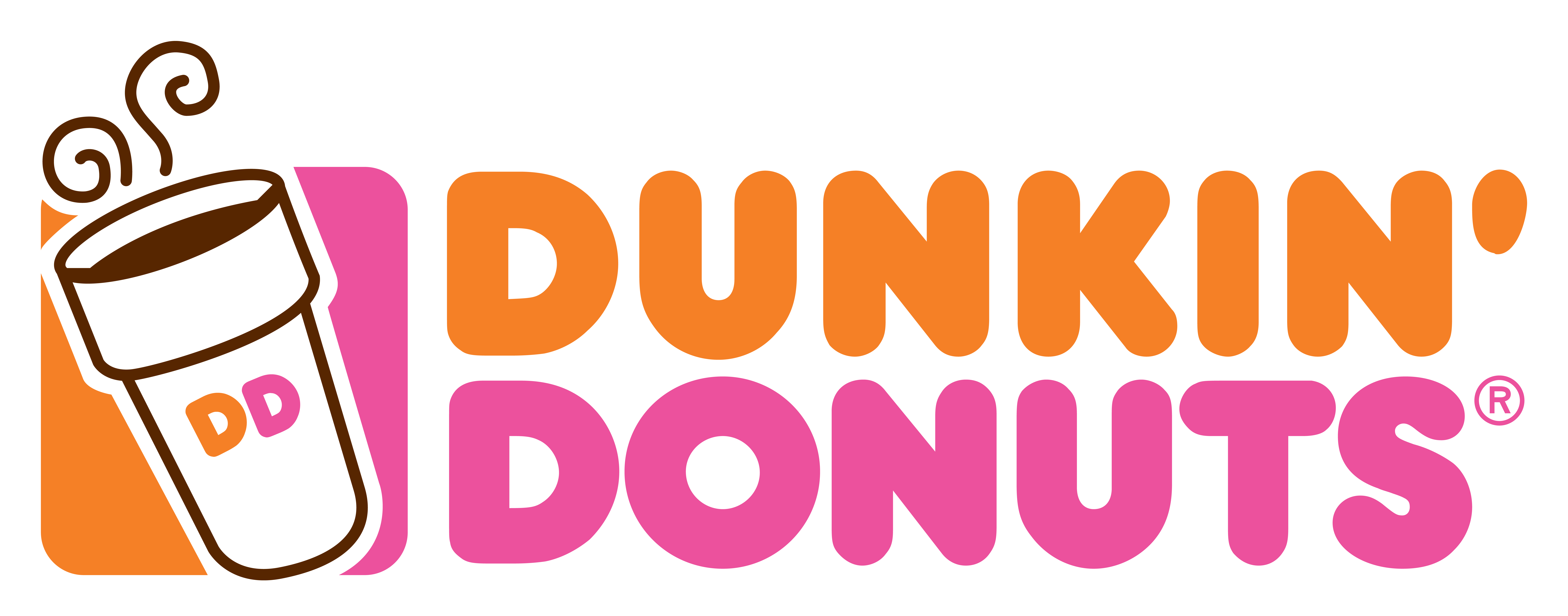 Nescafe Coupons Canada - Dunkin Donuts Logo Hd (10000x3927)