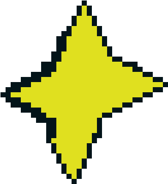 Superstar - Pixel Art Ghost (440x410)