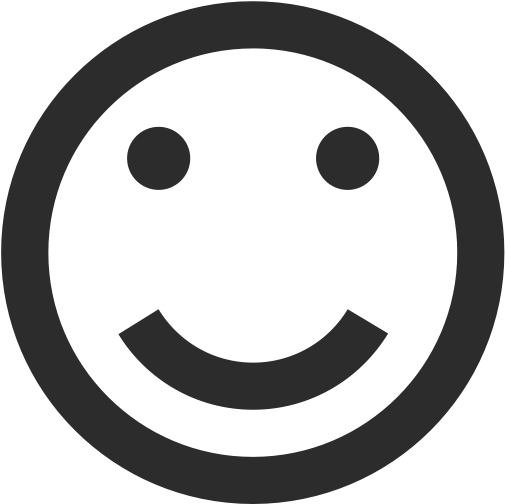 Satisfied, Feelings, Emoticons Icon - Smile Icon (512x511)