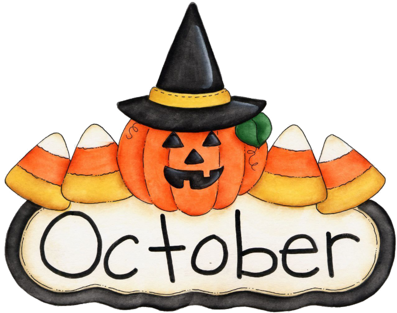 Advent, Christmas, Chanukah, And Kwanza And Happy New - October Halloween Clipart (800x632)