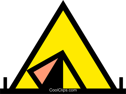 Teepee Royalty Free Vector Clip Art Illustration - Warnzeichen Png (480x361)