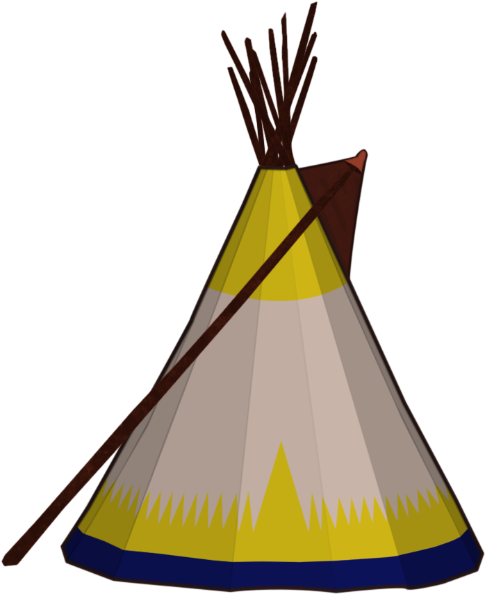 Teepee - Illustration (768x924)