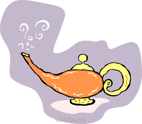 Aladdin S Lamp Royalty Free Vector Clip Art Illustration アラジン イラスト フリー 480x419 Png Clipart Download