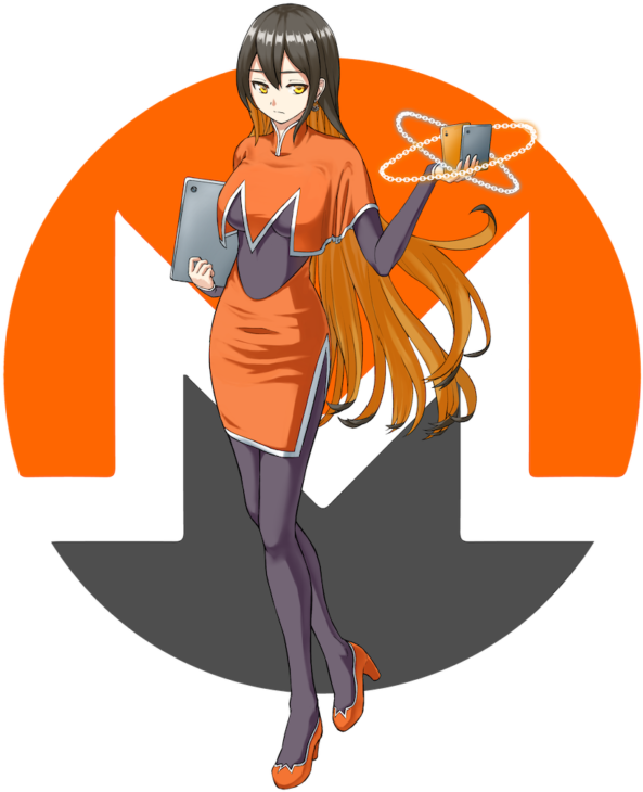 I Love This Coin And You Should Too - Monero Chan (723x1024)