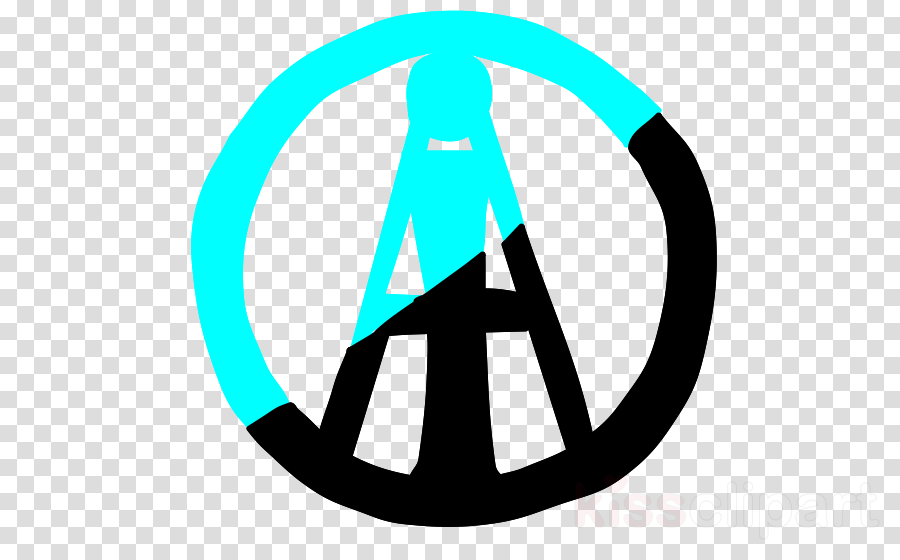Individualist Anarchism Flag Clipart Individualist - Basketball Ball Silhouette Png (900x560)