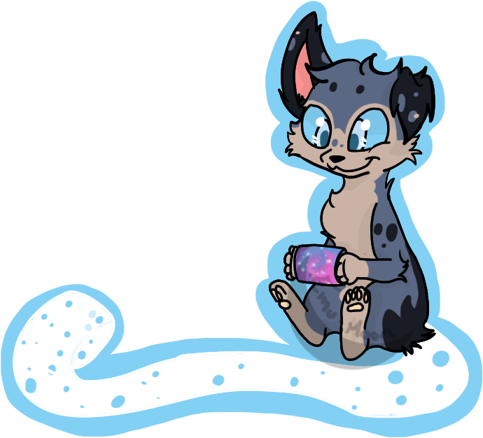 [fp] Glitter Jar By Emu-moon - Cartoon (690x626)