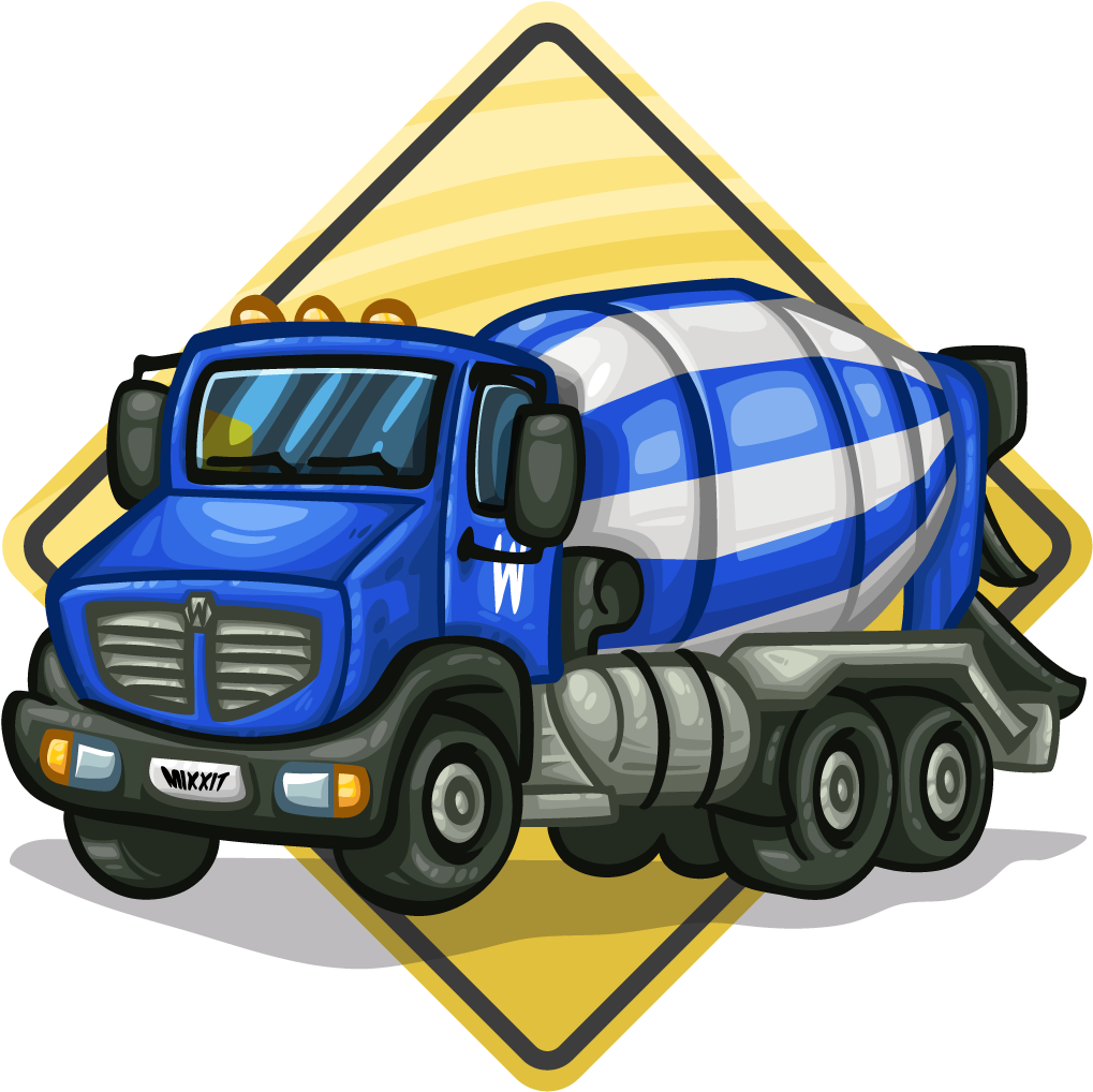 Concrete Mixer Concrete Mixer - Truck (1024x1024)