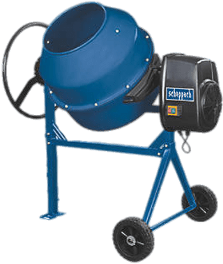 Download Blue Scheppach Cement Mixer Transparent Png - Scheppach Mix 160 (400x400)