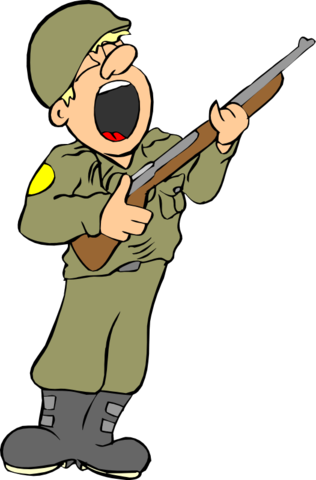Ben Becomes A Soilder In The Pa Millitia - Army Clipart (316x480)