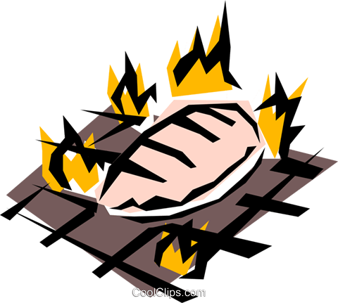 Poulet Barbecue Vecteurs De Stock Et Clip-art Vectoriel - Bbq Chicken Clip Art (480x431)
