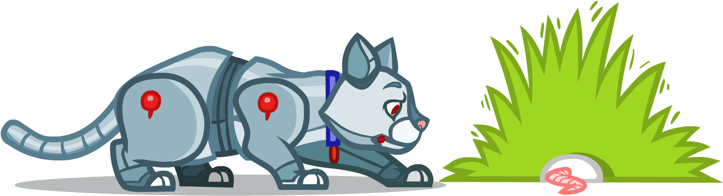 Robocat Stalk Language-craft, - Illustration (1600x1200)