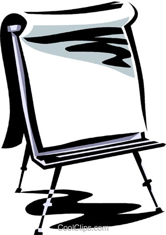 Easel Royalty Free Vector Clip Art Illustration - Easel Royalty Free Vector Clip Art Illustration (339x480)