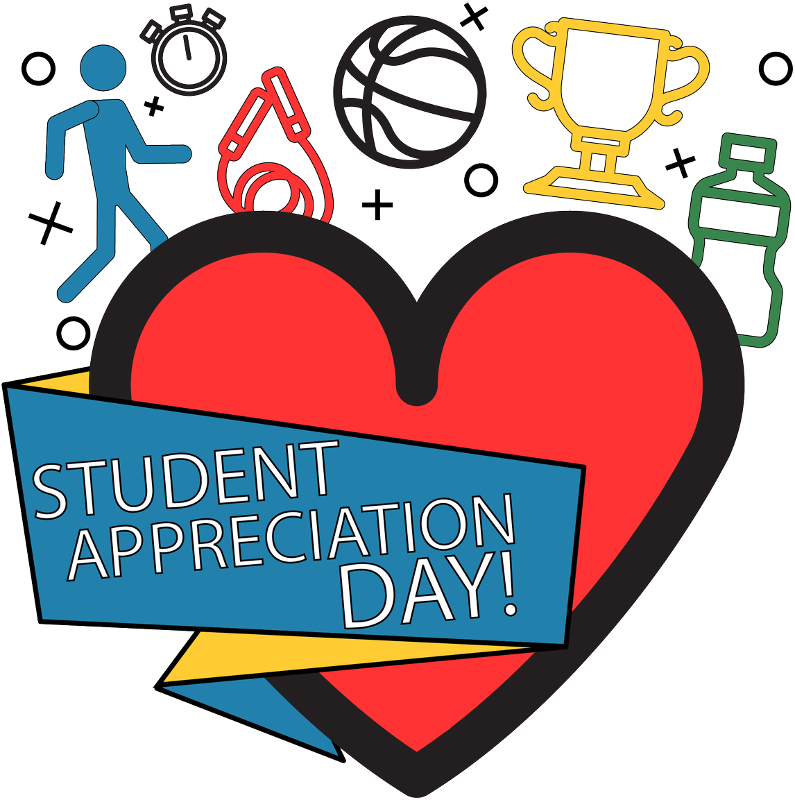 Then Put Those Tickets Towards Drawings For Prizes - Student Appreciation Day Clipart (1200x1200)