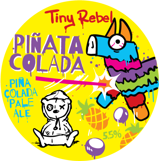 Piña Colada Pale Ale - Tiny Rebel Beer Money (515x514)