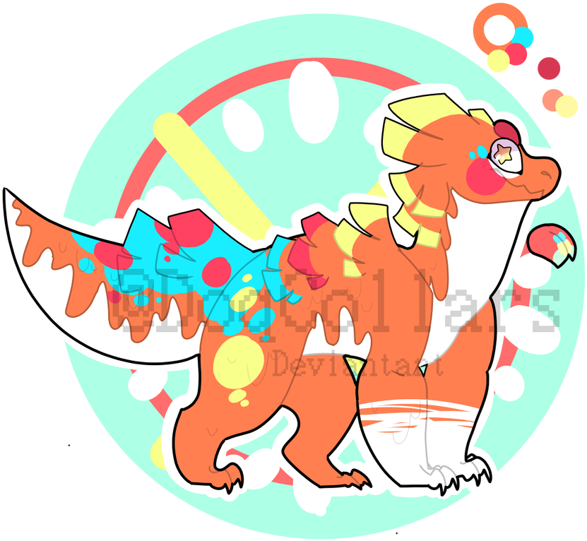 Aliglitter Ota Adopt //closed// By Doqcollars - Cartoon (903x885)