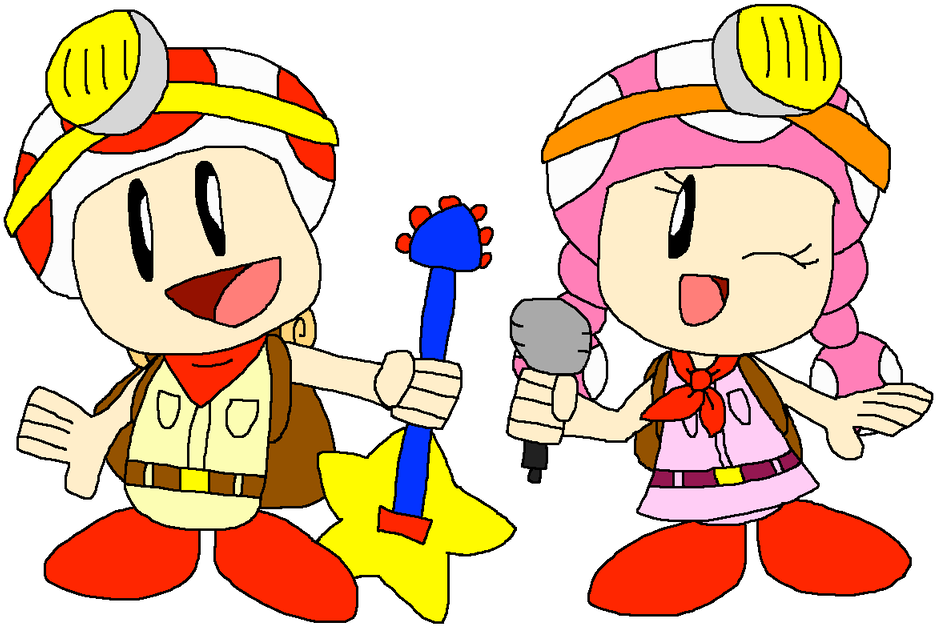 Rock 'n' Roll Captains By Pokegirlrules - Cartoon (1024x820)